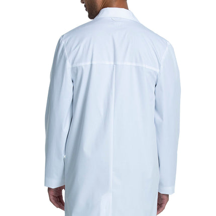 Cherokee Project Lab Tall 40" Men's Lab Coat CK412T - White back