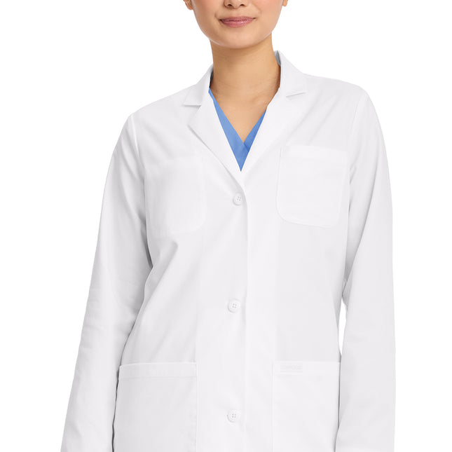 Cherokee Project Lab Women's 30" Medical Coat CK434 - White
