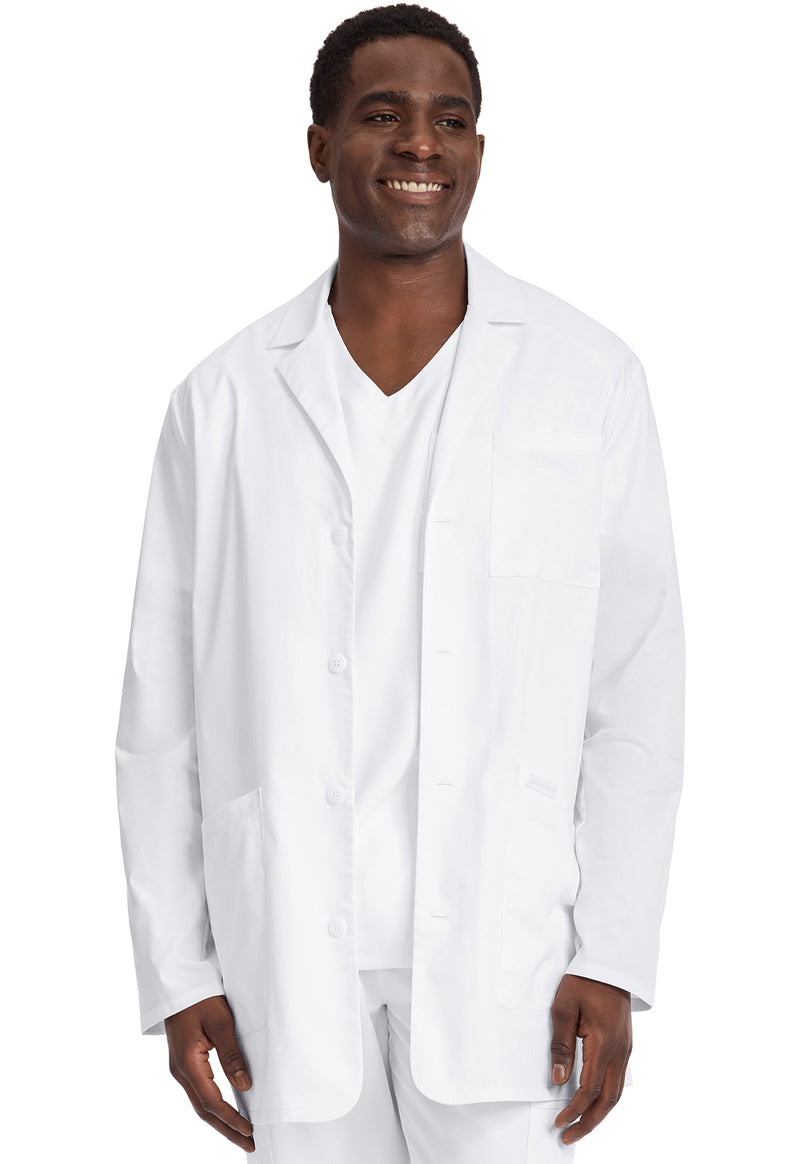 Cherokee Project Lab Men's 35" Medical Coat CK442 - White