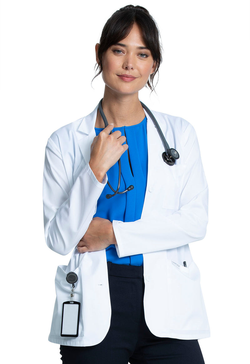 Cherokee Project Lab Tall 30" Consultation Coat CK451T - White