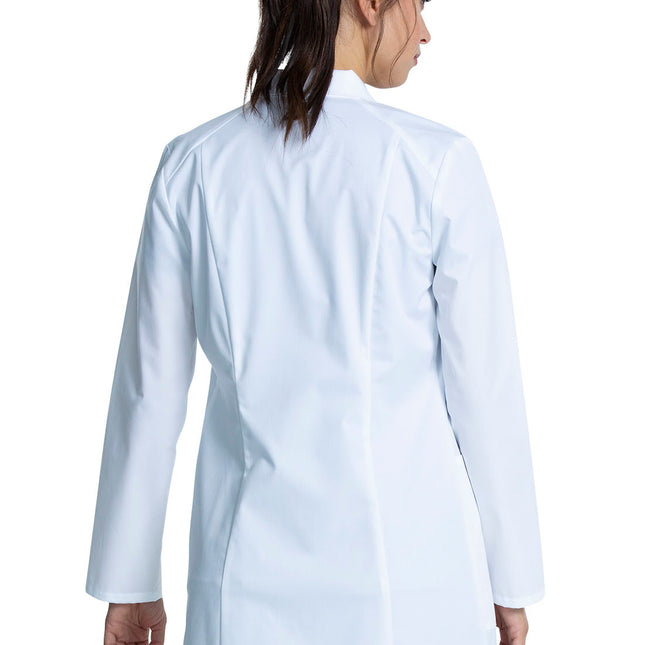 Cherokee Project Lab Tall 35" Lab Coat CK452T - White back