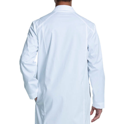 Cherokee Project Lab Tall 40" Unisex Lab Coat CK460T - White back