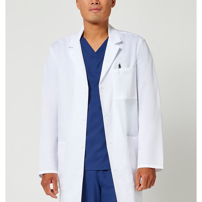 Cherokee Project Lab 38" Unisex Lab Coat CK460 - White