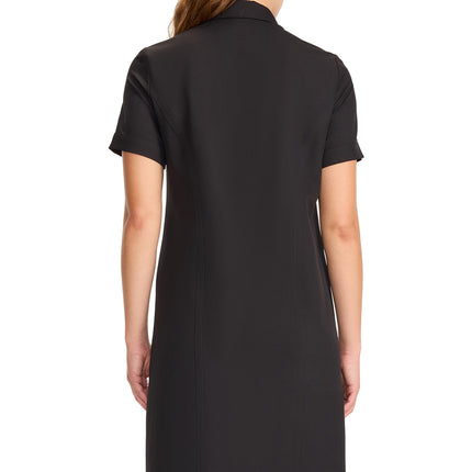 Cherokee Workwear Originals Ultra Women's Button Front Dress CK512A - Black