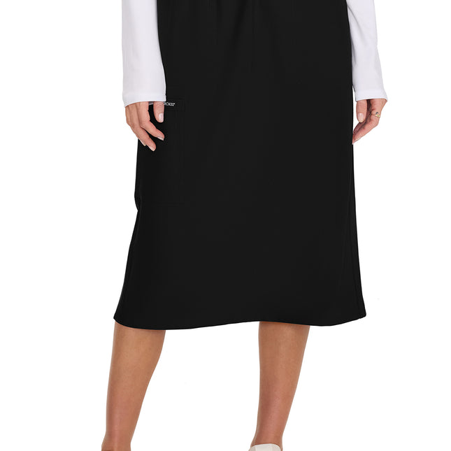 Cherokee Workwear Originals Ultra Women's Elastic Waist Skirt CK563A - Black