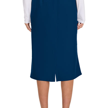 Cherokee Workwear Originals Ultra Women's Elastic Waist Skirt CK563A - Navy