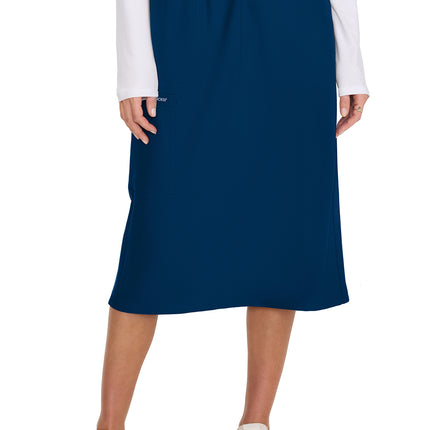 Cherokee Workwear Originals Ultra Women's Elastic Waist Skirt CK563A - Navy