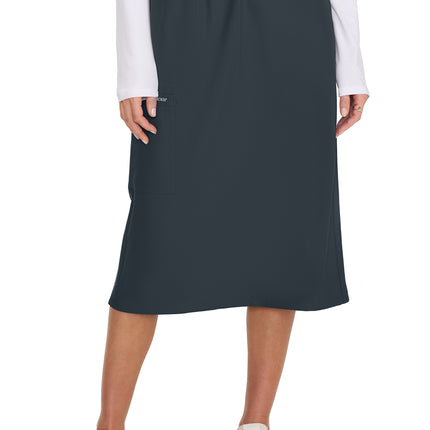 Cherokee Workwear Originals Ultra Women's Elastic Waist Skirt CK563A - Pewter
