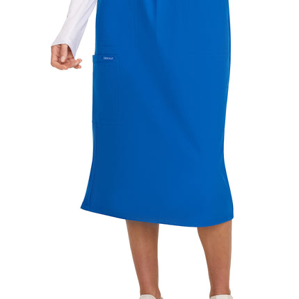 Cherokee Workwear Originals Ultra Women's Elastic Waist Skirt CK563A - Royal