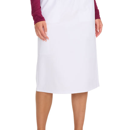 Cherokee Workwear Originals Ultra Women's Elastic Waist Skirt CK563A - White