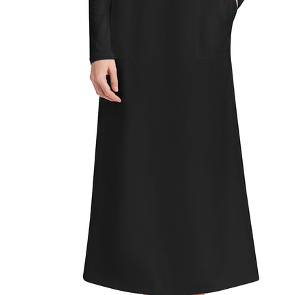 Cherokee Workwear Originals Ultra Women's 3-Pocket Elastic Waist Skirt CK564A - Black