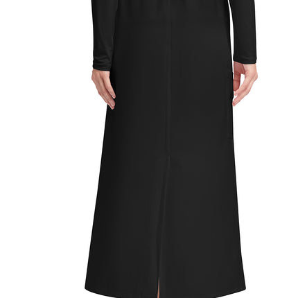 Cherokee Workwear Originals Ultra Women's 3-Pocket Elastic Waist Skirt CK564A - Black