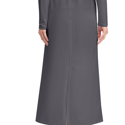 Cherokee Workwear Originals Ultra Women's 3-Pocket Elastic Waist Skirt CK564A - Pewter