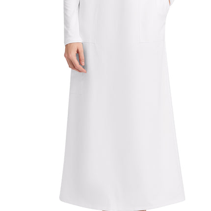 Cherokee Workwear Originals Ultra Women's 3-Pocket Elastic Waist Skirt CK564A - White
