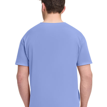 Cherokee Achieve Men's 3-Pocket V-Neck Top CK729 - Ciel