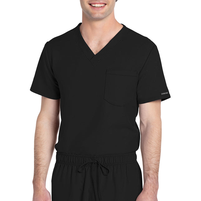 Cherokee Workwear Originals Ultra Unisex V-Neck Top CK778A - Black