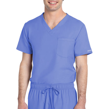 Cherokee Workwear Originals Ultra Unisex V-Neck Top CK778A - Ciel Blue