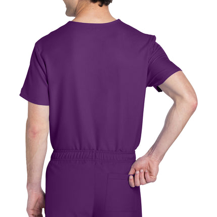 Cherokee Workwear Originals Ultra Unisex V-Neck Top CK778A - Eggplant