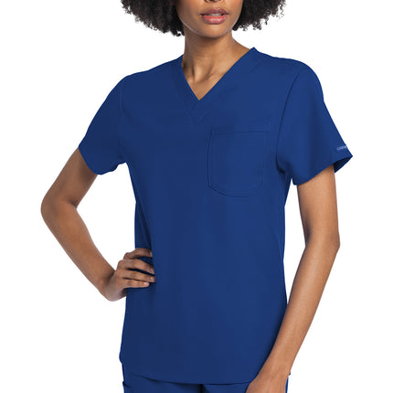 Cherokee Workwear Originals Ultra Unisex V-Neck Top CK778A - Galaxy Blue