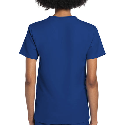 Cherokee Workwear Originals Ultra Unisex V-Neck Top CK778A - Galaxy Blue