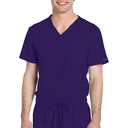 Cherokee Workwear Originals Ultra Unisex V-Neck Top CK778A - Grape