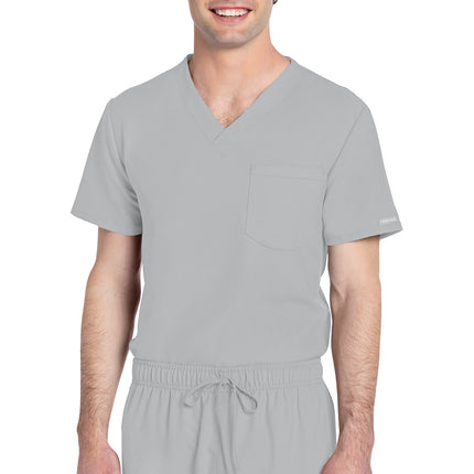 Cherokee Workwear Originals Ultra Unisex V-Neck Top CK778A - Grey