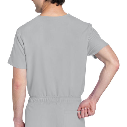 Cherokee Workwear Originals Ultra Unisex V-Neck Top CK778A - Grey