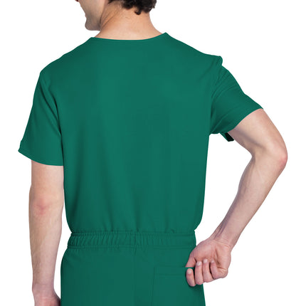 Cherokee Workwear Originals Ultra Unisex V-Neck Top CK778A - Hunter Green