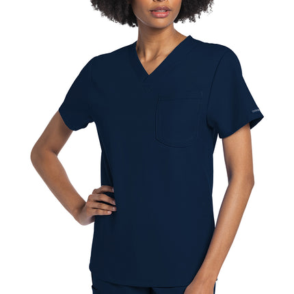 Cherokee Workwear Originals Ultra Unisex V-Neck Top CK778A - Navy