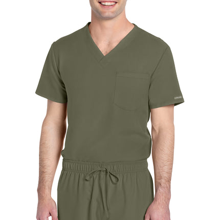Cherokee Workwear Originals Ultra Unisex V-Neck Top CK778A - Olive