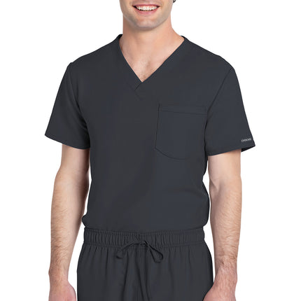 Cherokee Workwear Originals Ultra Unisex V-Neck Top CK778A - Pewter
