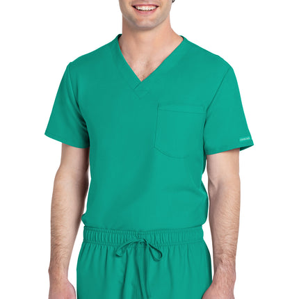 Cherokee Workwear Originals Ultra Unisex V-Neck Top CK778A - Teal Blue