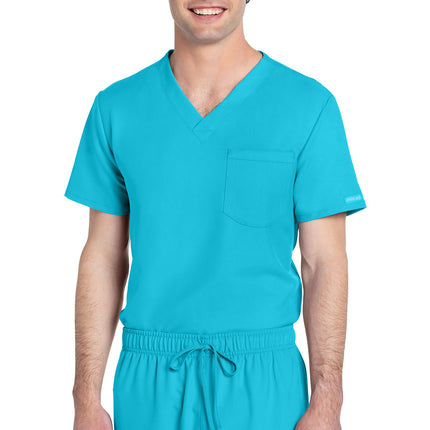 Cherokee Workwear Originals Ultra Unisex V-Neck Top CK778A - Turquoise
