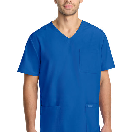 Cherokee Workwear Originals Ultra Men's 3-Pocket V-Neck Top CK783A - Royal