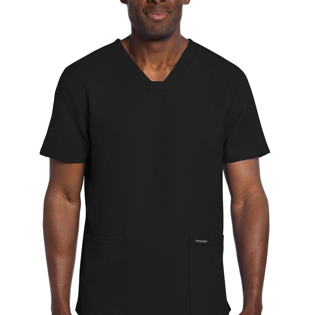 Cherokee Workwear Originals Ultra Men's Elevation 2-Pocket Top CK784A - Black