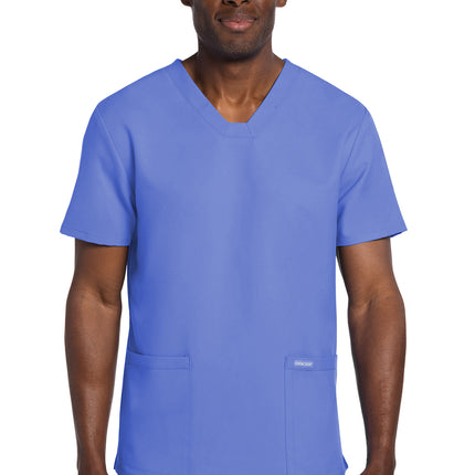 Cherokee Workwear Originals Ultra Men's Elevation 2-Pocket Top CK784A - Ciel Blue