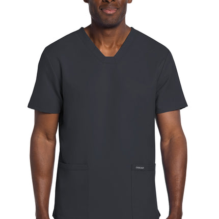 Cherokee Workwear Originals Ultra Men's Elevation 2-Pocket Top CK784A - Pewter