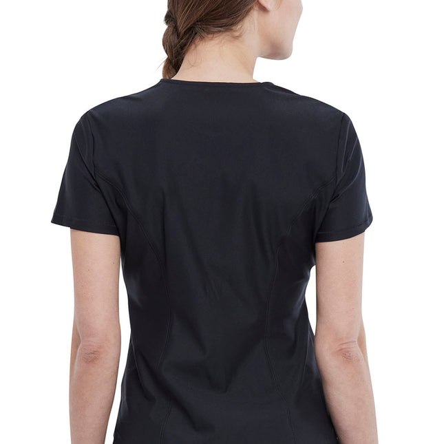 Cherokee Form Tuckable V-Neck Top CK819 - Black