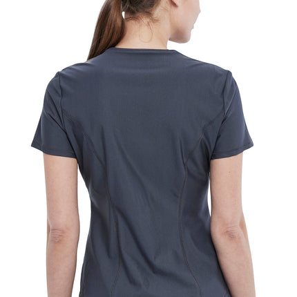 Cherokee Form Tuckable V-Neck Top CK819 - Pewter