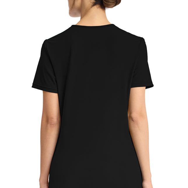 Cherokee Achieve Women's 2-Pocket V-Neck Top CK832 - Black