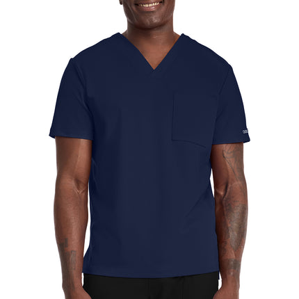 Cherokee Achieve Men's 1-Pocket Tuck-In Top CK834 - Navy