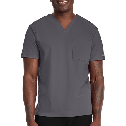 Cherokee Achieve Men's 1-Pocket Tuck-In Top CK834 - Pewter