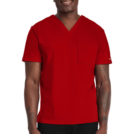 Cherokee Achieve Men's 1-Pocket Tuck-In Top CK834 - RED