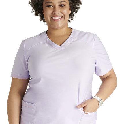 Cherokee Form V-Neck Top CK840 - Lavender Haze