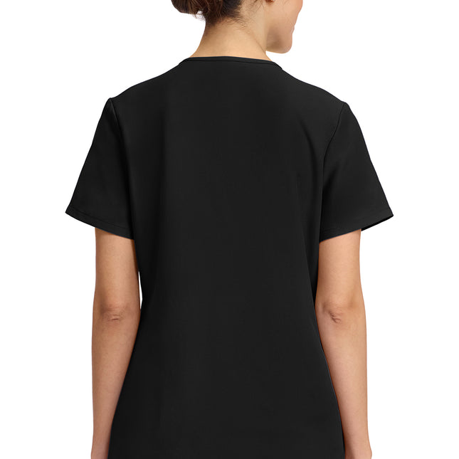Cherokee Workwear Originals Ultra Women's 2-Pocket Snap-Front Top CK844A - Black