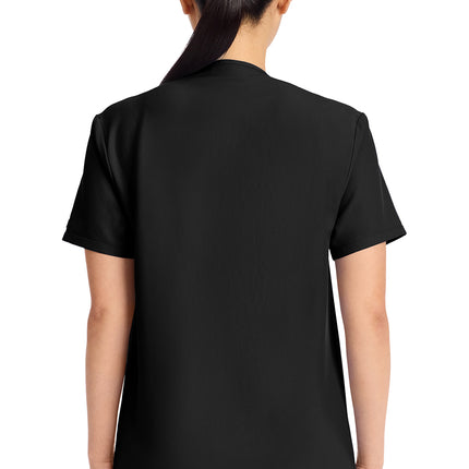 Cherokee Workwear Originals Ultra V-Neck No Pocket Top CK869A - Black