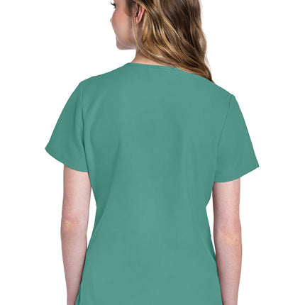 Cherokee Workwear Originals Ultra V-Neck Top CK953A - Botanical Green