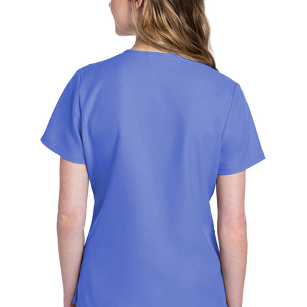 Cherokee Workwear Originals Ultra V-Neck Top CK953A - Ciel Blue