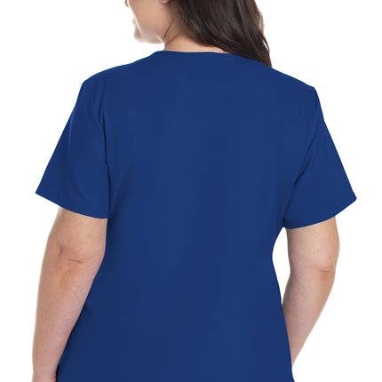 Cherokee Workwear Originals Ultra V-Neck Top CK953A - Galaxy Blue