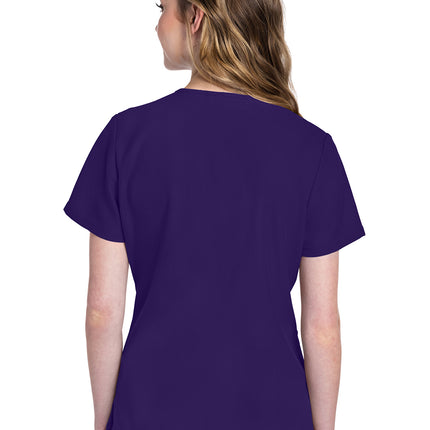 Cherokee Workwear Originals Ultra V-Neck Top CK953A - Grape